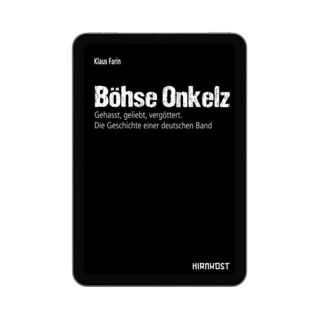 Böhse Onkelz. Die Band. Cover