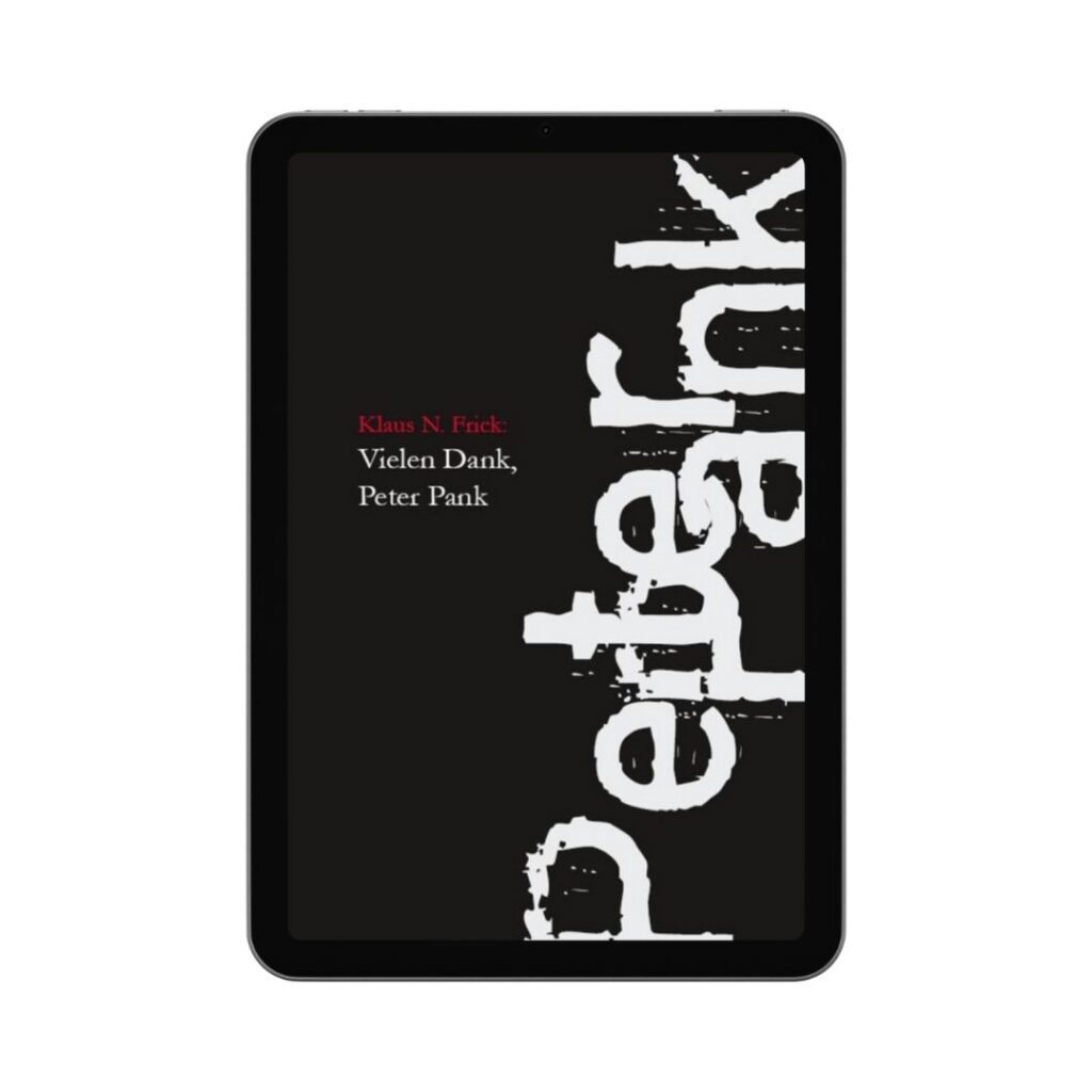 Vielen Dank, Peter Pank [E-Book]